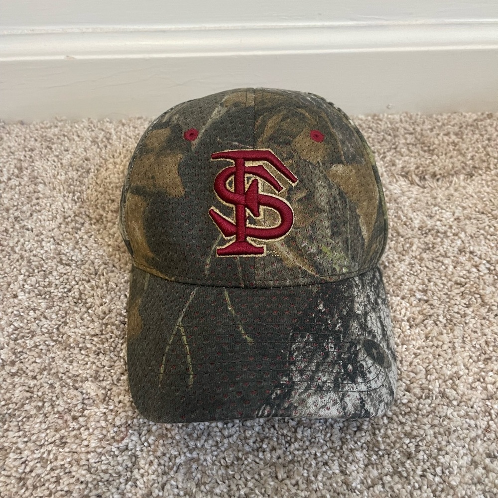 FSU Camo Hat M/L